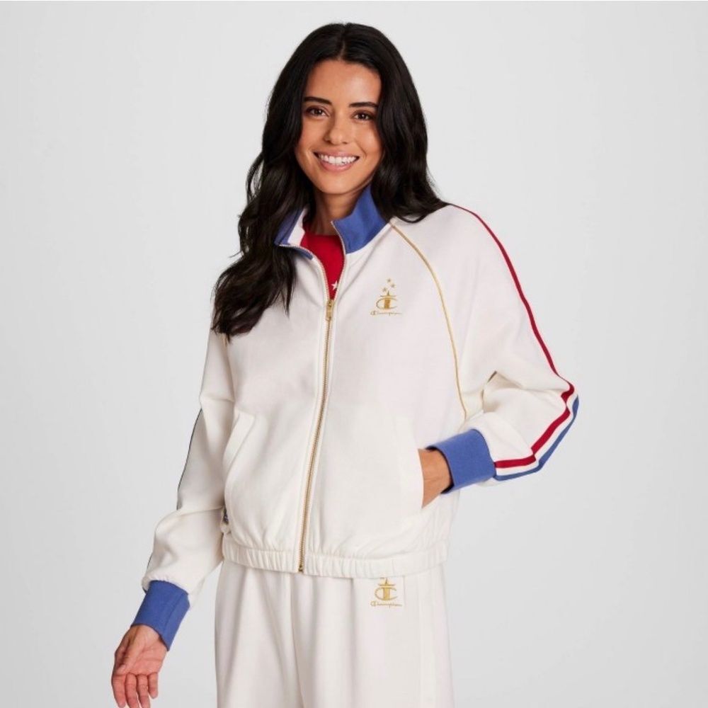 NWT Champion USA Gold Medal Game Day Full Zip Jacket Size XS